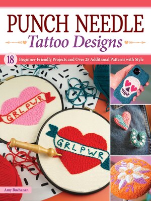 cover image of Punch Needle Tattoo Designs